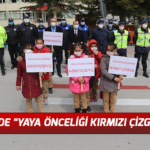 Yaya Önceliği Kırmızı Çizgimizdir