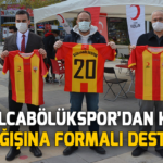 Kızılcabölükspordan kan bağışına formalı destek