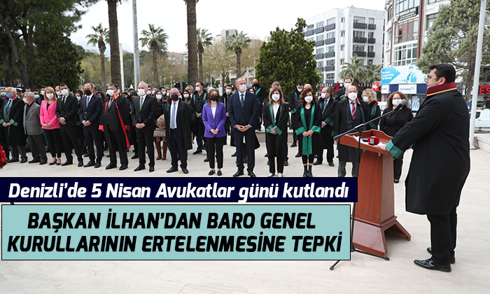 baro genel kurullarının yapılmaması