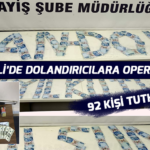 denizlide Dolandırıcılara operasyon