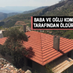 komşusu tarafından öldürüldü