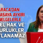 ANAYASAYA AYKIRI GENELGELERLE