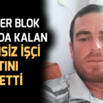 Mermer blok altında kalan işçi hayatını kaybetti