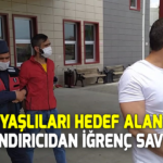 Yaşlıları hedef alan dolandırıcıdan iğrenç savunma