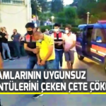 İş adamlarının uygunsuz görüntülerini çeken çete çökertildi