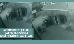 Motosikleti çaldı, sattıktan sonra geri dönünce yakaladı