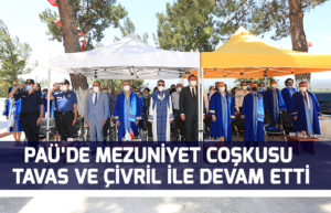 PAÜ’de Mezuniyet Coşkusu Tavas ve Çivril ile Devam Etti