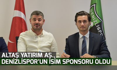 Altaş Yatırım, Denizlispor’un isim sponsoru oldu