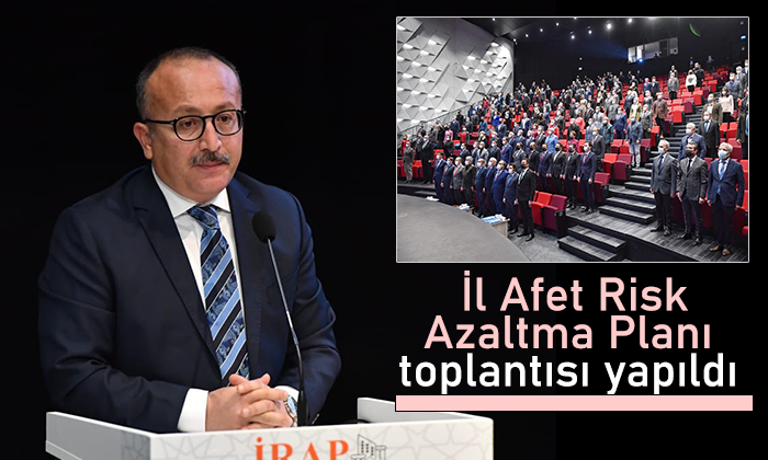 il afet risk azaltma plani toplantisi yapildi denizli sanal basin