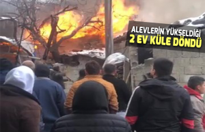 Alevlerin yükseldiği