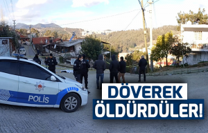 Döverek öldürüldü
