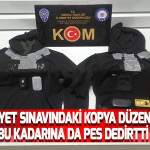 Ehliyet sınavındaki kopya düzeneği bu kadarına da pes dedirtti