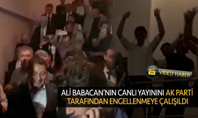 Ali Babacan’nın Canlı Yayınını Ak Parti Tarafından Engellenmeye Çalışıldı