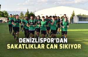 Denizlispor’dan sakatlıklar can sıkıyor