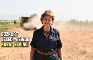BOZKURT BELEDİYESİNDE HASAT SEVİNCİ