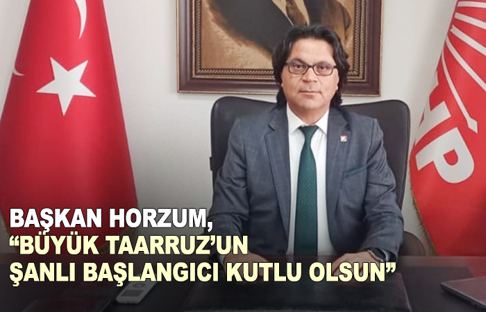 CHP Denizli İl Başkanı Ali Osman Horzum,