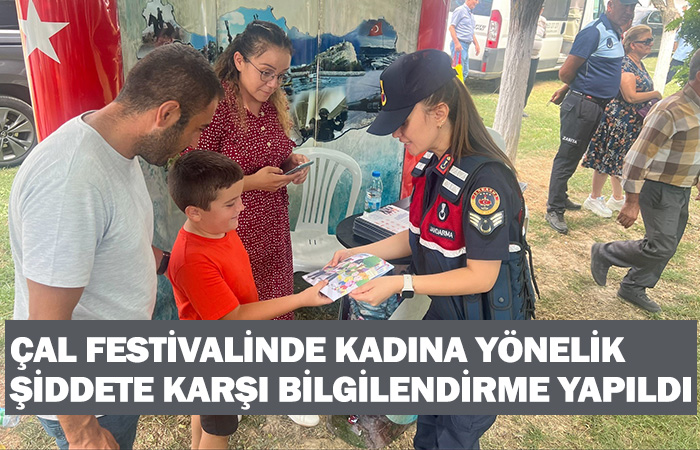 Çal-festivalinde-kadına-yönelik-şiddete-karşı-bilgilendirme-yapıldı