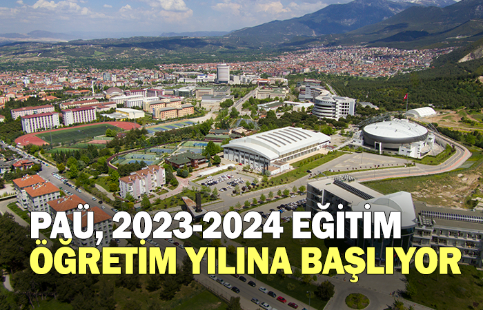 PAÜ’de Eğitim-Öğretim Yılı Başlıyor