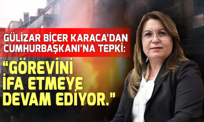 Gülizar Biçer Karaca’dan katliam sanığını affeden Erdoğan’a tepki: “Görevini ifa etmeye devam ediyor.”