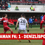 Karaman FK: 1 - Denizlispor: 0