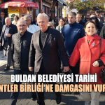Buldan Belediyesi Tarihi Kentler Birliği'ne Damgasını Vurdu!