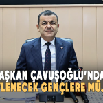 Çavuşoğlu’ndan evlenecek gençlere müjde