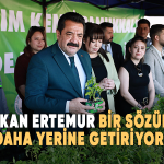Başkan Ertemur Bir Sözünü Daha Yerine Getiriyor