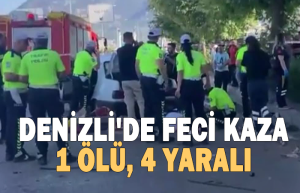 Denizli'de Feci Kaza!