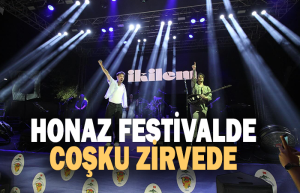 Honaz Festivalde Coşku Zirvede