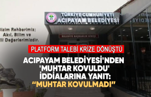 Platform Talebi Krize Dönüştü