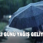 Salı Günü Yağış Geliyor