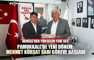 Sarı: “Pamukkale’de Mehmet Kürşat Sarı Dönemi”