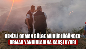 Orman Bölge Müdürlüğünden Uyarı
