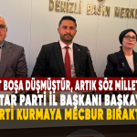 Başkaya: 'Bizi Parti Kurmaya Mecbur Bıraktınız'