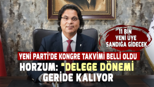 Horzum: “Bütün Başkanları Üyeler Seçecek”