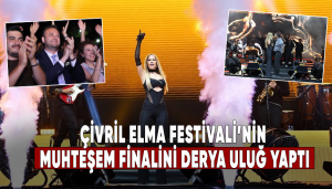 Çivril Elma Festivali’nin muhteşem finalini Derya Uluğ yaptı