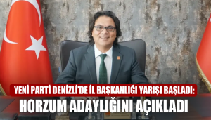 Horzum Adaylığını Açıkladı