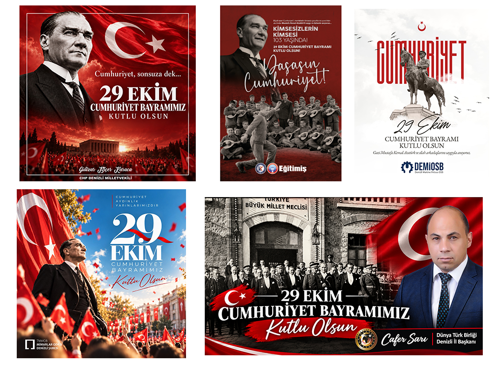 29 ekim cumhuriyet bayramı - Denizli Haber