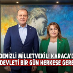 Karaca’dan Tepki: “Hukuk Devleti Bir Gün Herkese Gerekecek”