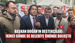Merkezefendi Belediyesi Önünde Şeniz Doğan İçin Dayanışma