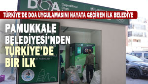 Türkiye’de DOA Uygulamasını Hayata Geçiren İlk Belediye